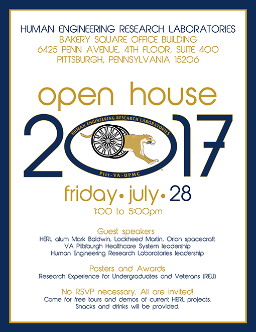 HERL Open House flyer